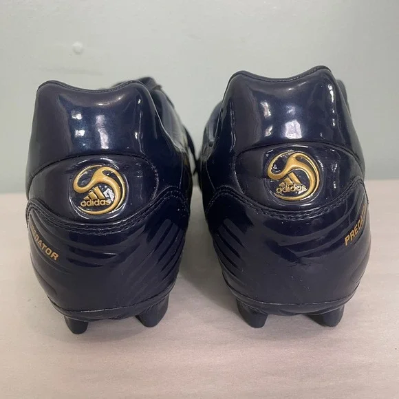Adidas Absolado TRX FG Predator David Beckham 075613 Size 11 Navy Gold Soccer